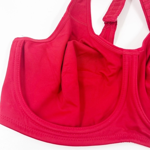 ✅ Wacoal Sport 40D Simone Underwire High Impact Wicking Persian Red 855170-615 - Picture 4 of 6